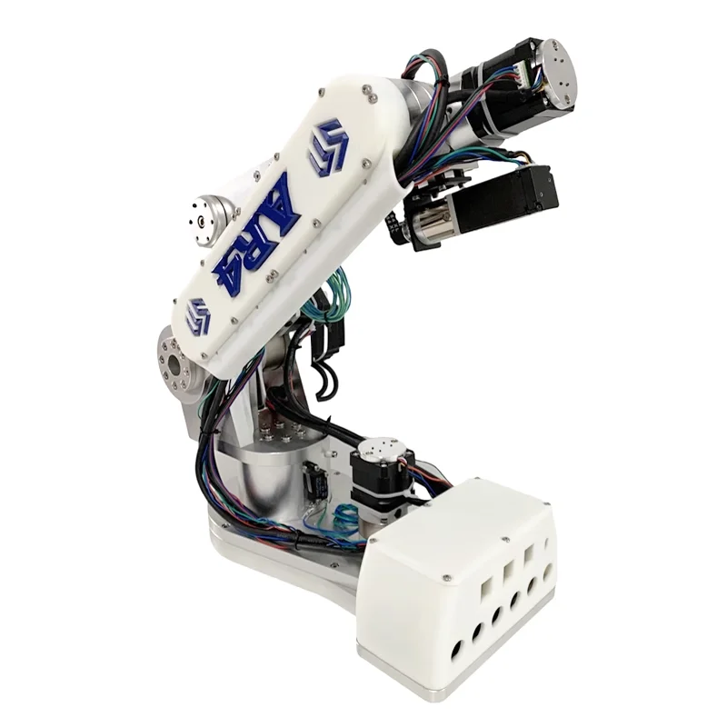 Robot braccio robotico AR4 con carico da 2 kg e 6 Dof con motore passo-passo (escluso controller) per l'industria didattica Robot programmabile ROS