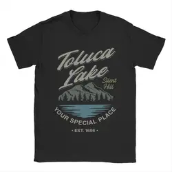 Toluca Lake Silent Hill T Shirts Streetwear Cotton Short Sleeve Vintage Men Women Amusing Harajuku Daily Graphic Unisex Tops