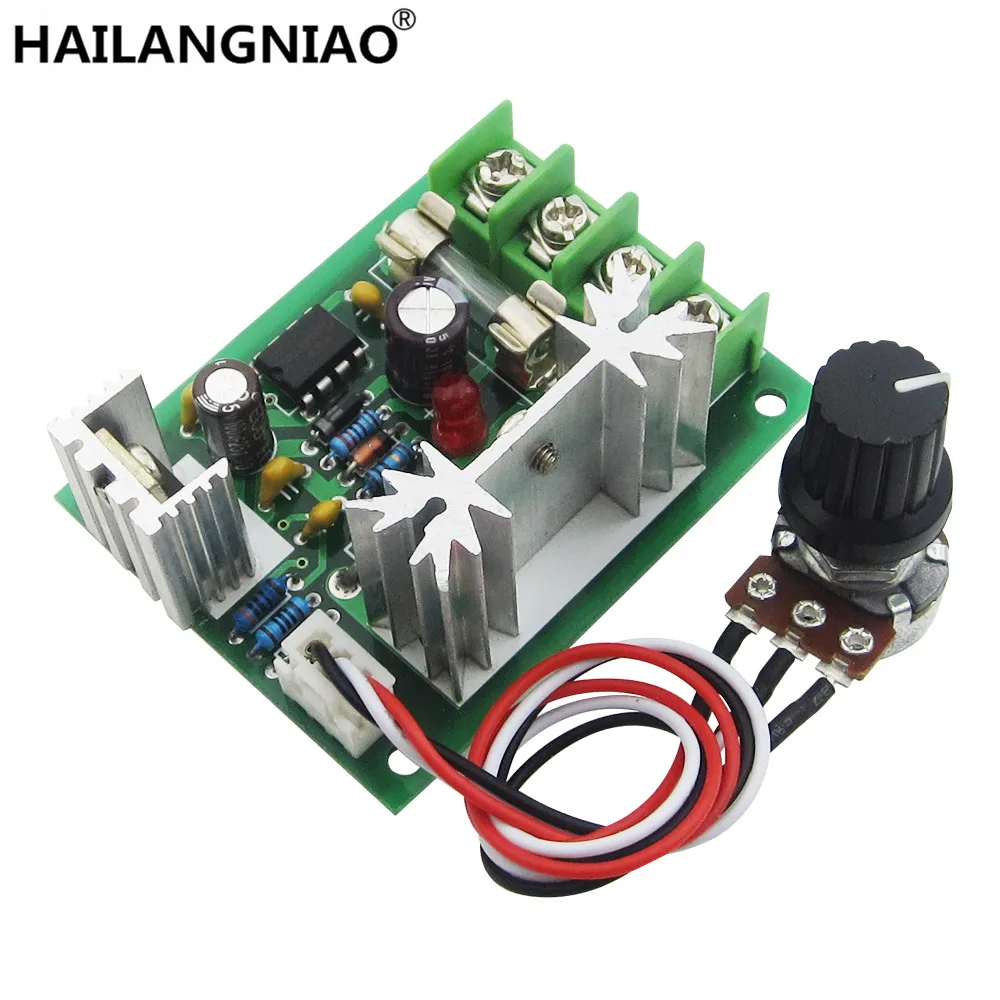 

5PCS CCM5 Hi-Q Pulse Width PWM DC Motor Speed Controller 12V24V30V 120W Universal Controller Switch With Fuse