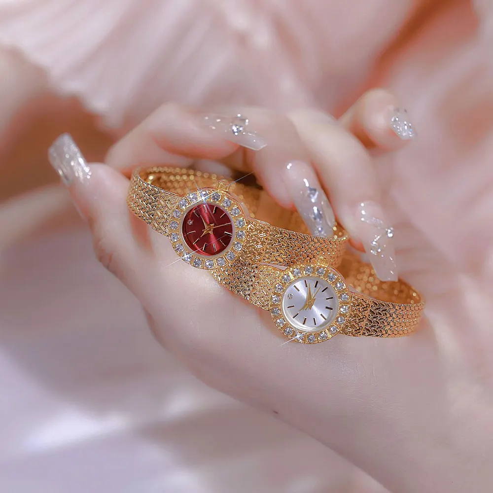 Высококачественные роскошные женские часы, элегантные ювелирные изделия с бриллиантами, кварцевый браслет, наручные часы, подарки для женщин, модные деловые часы 2025 года