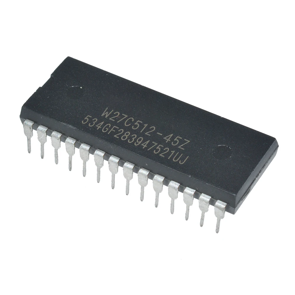 1/5 قطعة W27C512 IC رقائق المحلية W27C512-45Z 28 DIP IC EEPROM 512KBIT الدوائر المتكاملة الأصلية 534GF283947521UJ #5