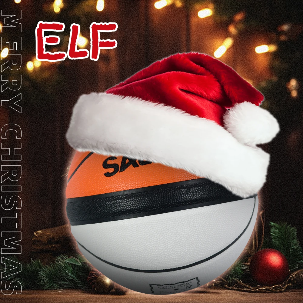 Size 7 Elf Basketball, Team Sports, PU Sweat-Absorbent Indoor And Outdoor Professional Competition, Anti-slip Wear-resistant view 3