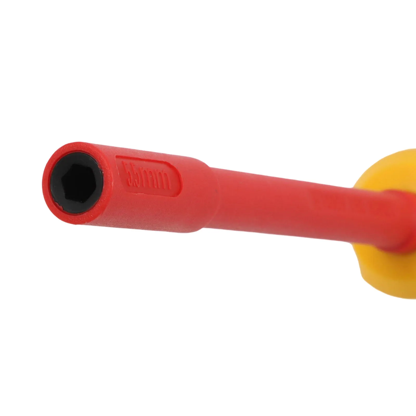 1pc VDE Insulated Socket Wrench 1000V High Voltage Hexagonal Socket Wrench Screw Driver Screwdriver Electricians Hand Tool