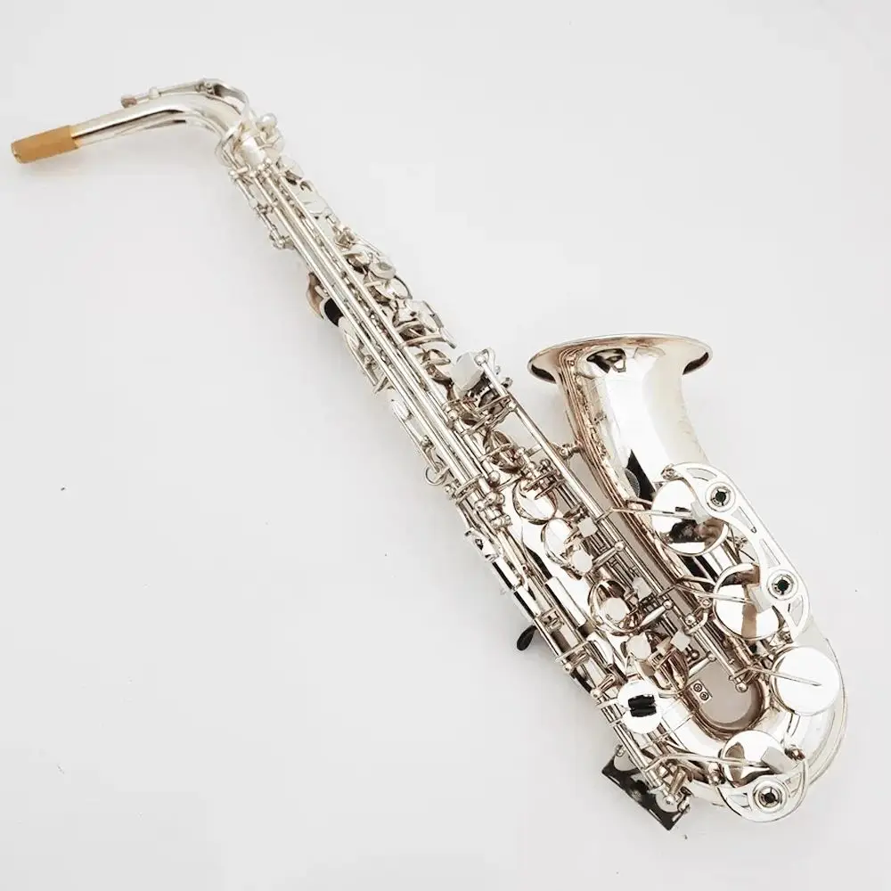 

Silver 82 professional Alto saxophone E flat one to one structure Japanese craft jazz instrument alto sax hand carved patterns