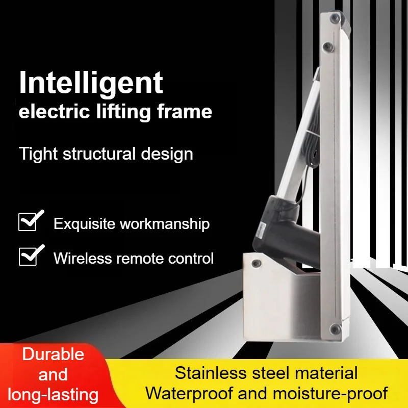 Remote Control Basement Electric Wine Cellar Hatch  Electric Motor Flap Door Hinge Push Rod Door Opener Powerful Lifting Hinge