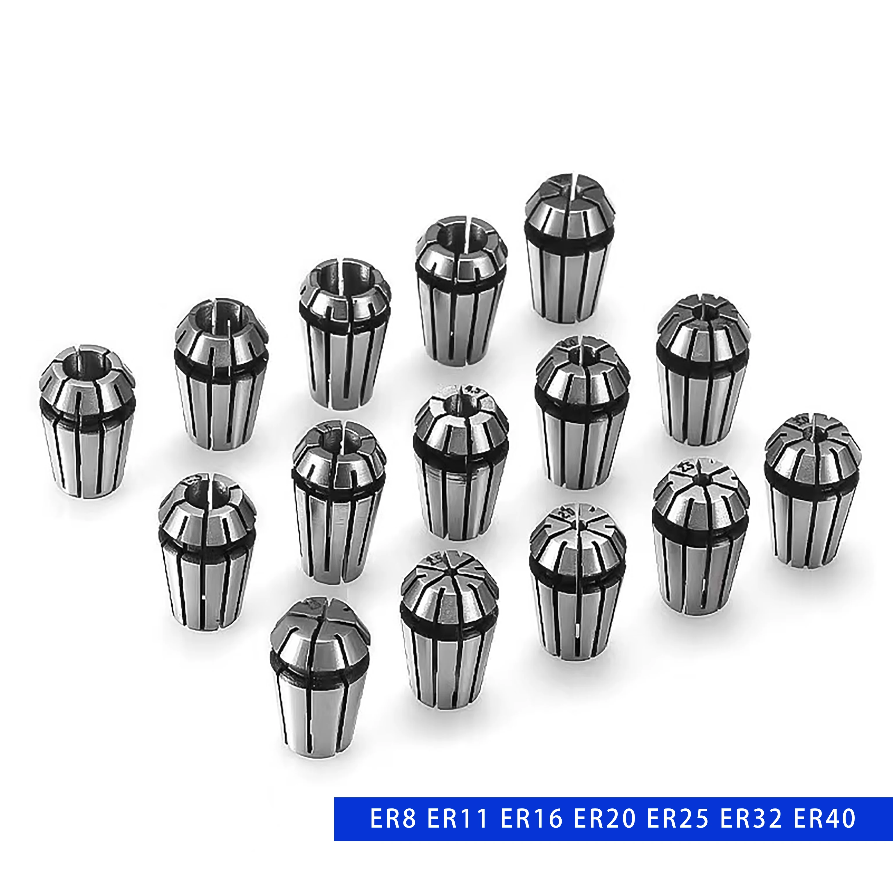 

ER11 ER16 ER20 ER25 ER32 Standard precision ER chuck drill chuck CNC engraving machine accessories ER cutter milling machine