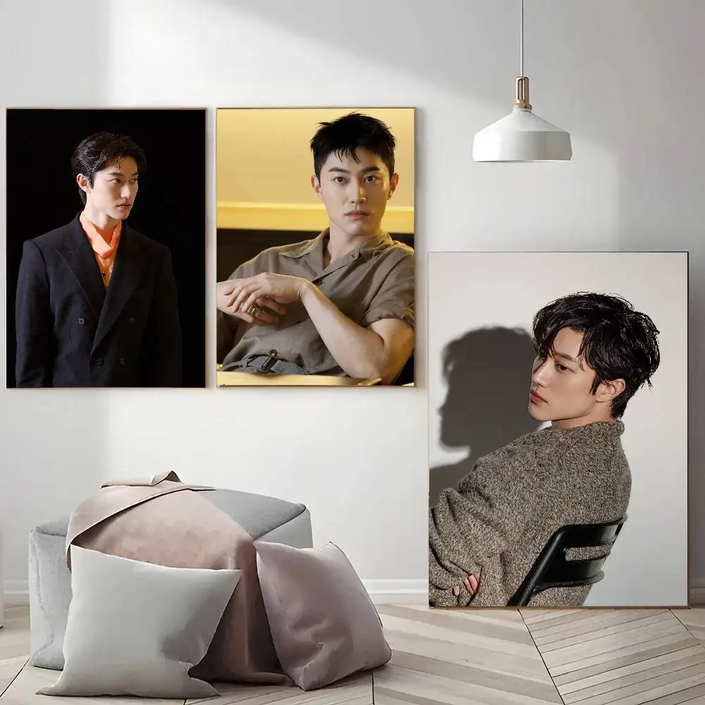 Kwak Dong Yeon Actor Posters Living Room Bar Cafe Quality Canvas Vintage Style Comics Painting Art Home Wall Decor Picture