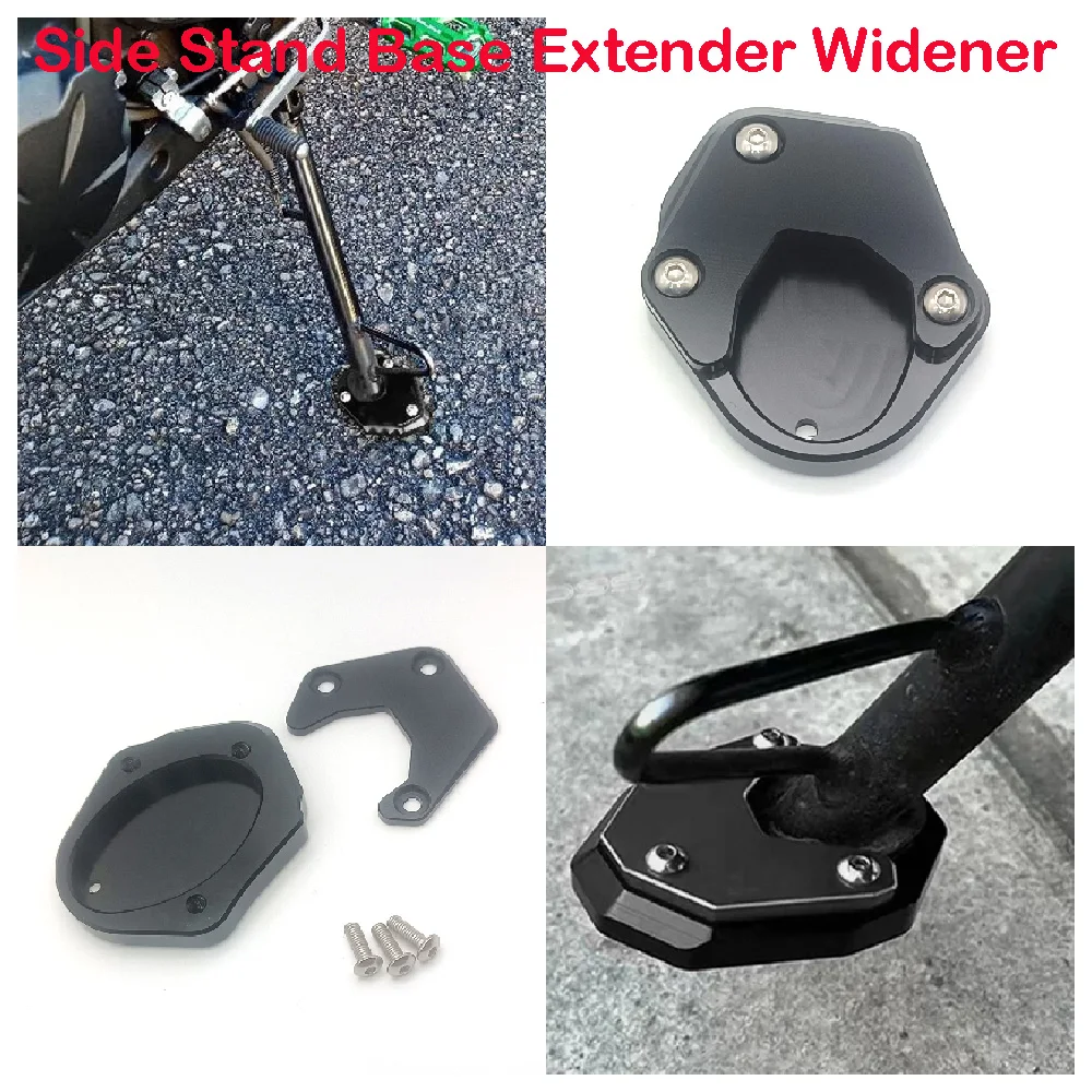 

Fits for Kawasaki ZX25R ZX4R RR Ninja ZX-25R ZX-4RR ABS 2020-2026 Motorcycle Side Stand Enlarger Base Extender Extension Widener