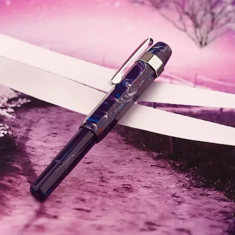 Hot Majohn Moonman Imported Resin Various Colors Mini Fountain Pen High Quality Short Pocket Pen Office Travel Writing Stationer