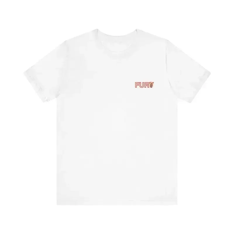 FURY LIGHT BACK T Shirt Classical Art Streetwear lovers gift Aesthetic and Flames
