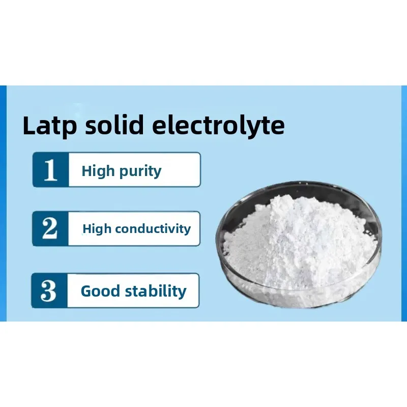 LATP NASICON‑Type Solid Electrolyte Powder, 700nm for Lab Battery Research