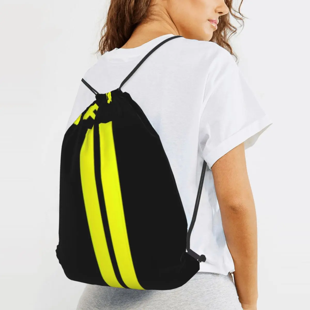 

Moto-Gp Rossi-Race Motorcycle Motocrossv R Backpacks Multi-function Drawstring Bags Storage Bag Book Bags for Man Woman School