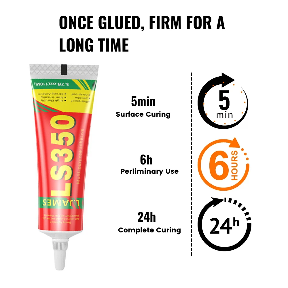 1 قطعة LS350 راتنجات الايبوكسي غراء لاصق 15/50/110 مللي طقم تصليح السائل للهاتف الخليوي شاشة تعمل باللمس مجوهرات الحرفية #5