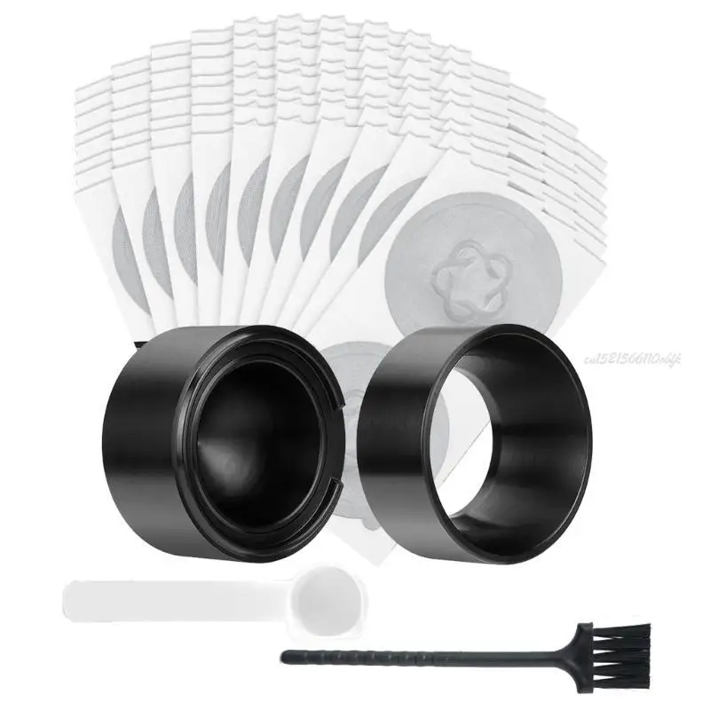 27RB Capas café fácil usar asegura cápsulas café alineación tapa perfecta