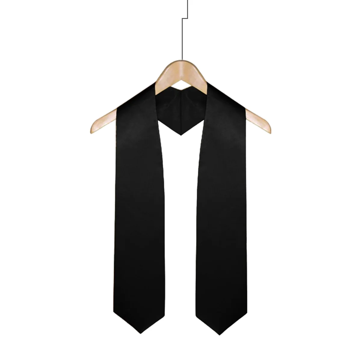150*11.5 CM Graduation Stola Sash Raso Pianura Honor Stola Abito da laurea Sciarpa Unisex Adulto Laurea Onore Stola Laurea