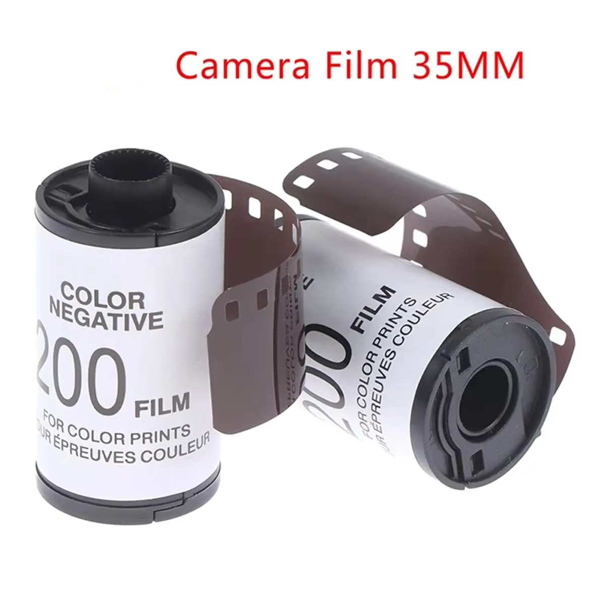 Fits for 35mm Camera with 8-Exposure Film Beginner'S Guide ISO 400 Type-135 Color Film Colorful Negative Camera Film