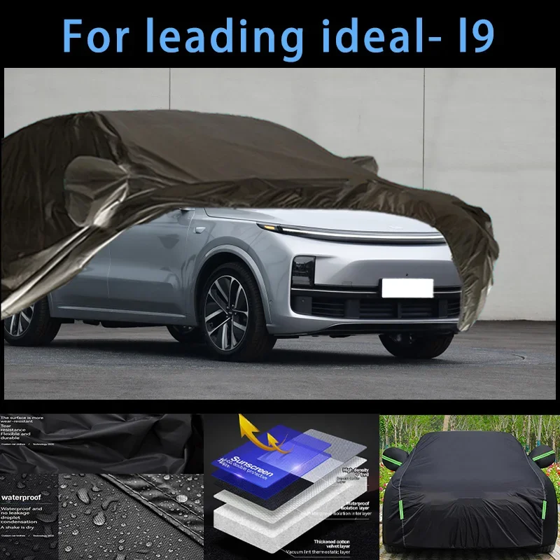 

For leading ideal-l9 Outdoor Protection Full Car Covers Snow Cover Sunshade Waterproof Dustproof Exterior Car accessories