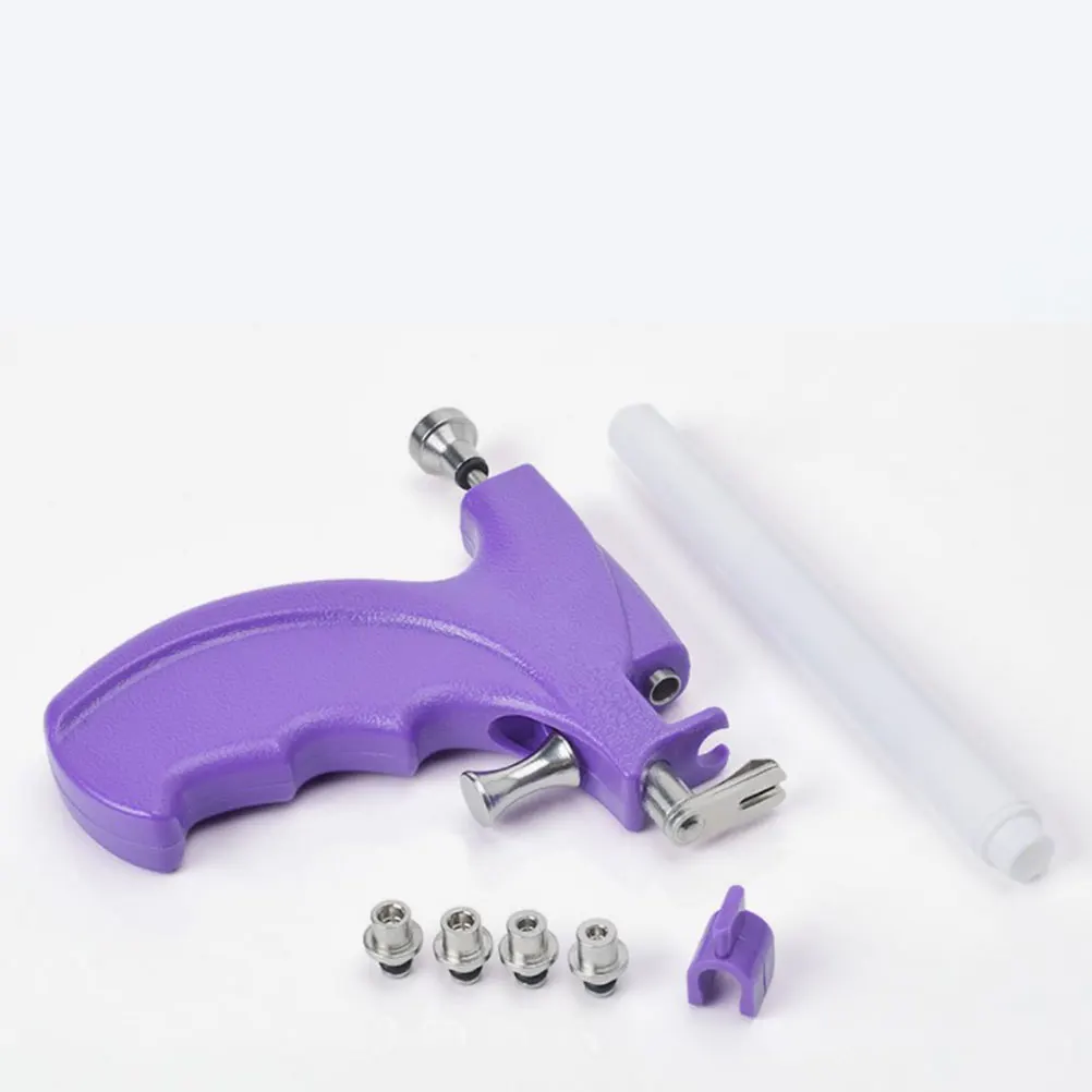

Stud Gun Ear Hole Tool Body Peircing Kit Piercing Supplies Stainless Steel Puncture Device Tools