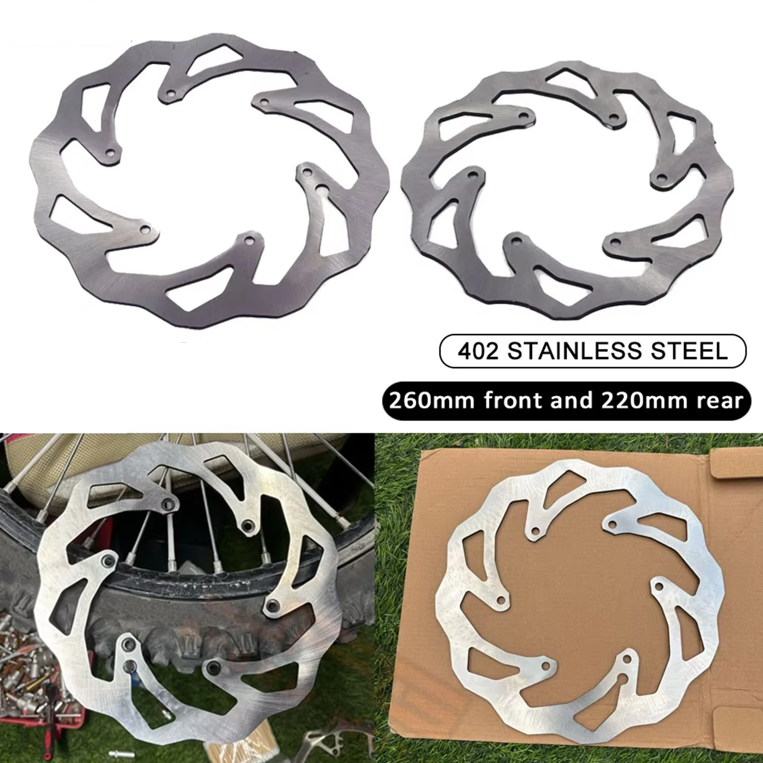 Motorrad Vorne Hinten Bremsscheiben Rotoren Set zubehör Für KTM SX XC EXC XCW TC FC TX FX TE FE dirt bike