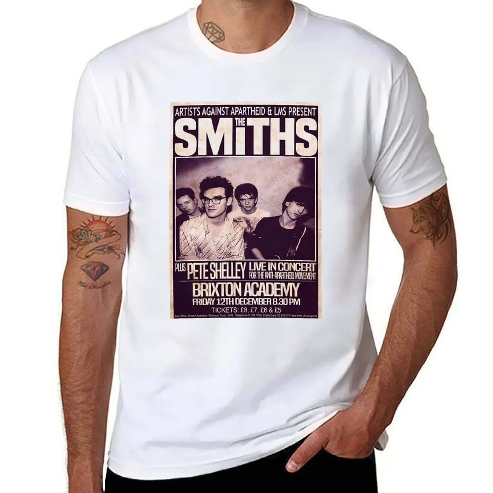 

The-Smiths-1986-- T-Shirt anime t shirts oversize funny t shirts dark humor T-Shirt