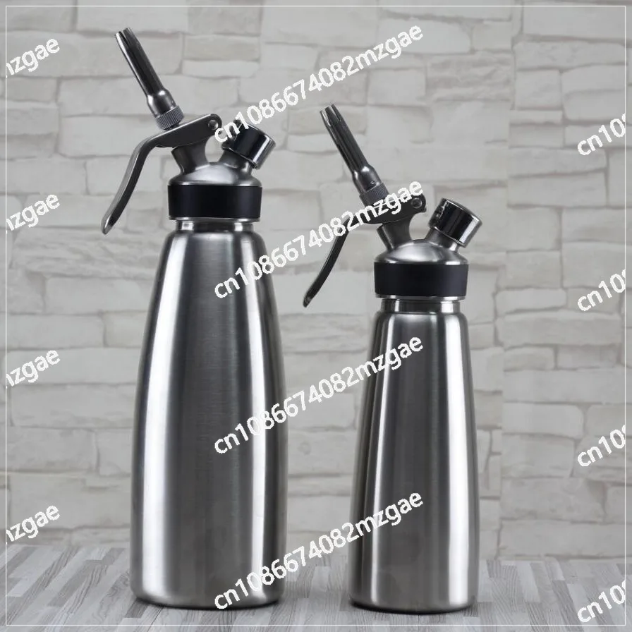 

500Ml cream gun aluminum cream frother stainless steel cream piping bottle nitrogen siphon bottle cake