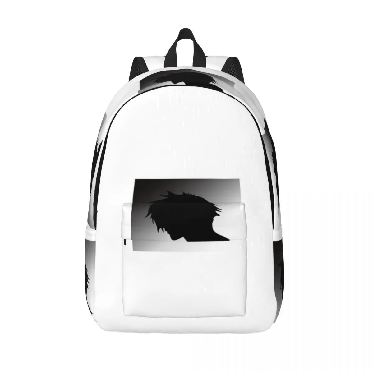 

Anime Guy Side Profile View Simple and Stylish Backpack Canvas Backpack Bags for women