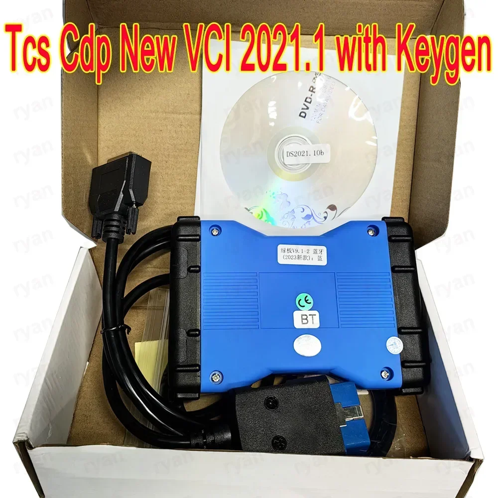 NEW AK DS150 E With Bluetooth free Keygen V2021.11 For Delp DS150E BT auto com OBD2 Cars Trucks OBD II Scanner Diagnostic tools