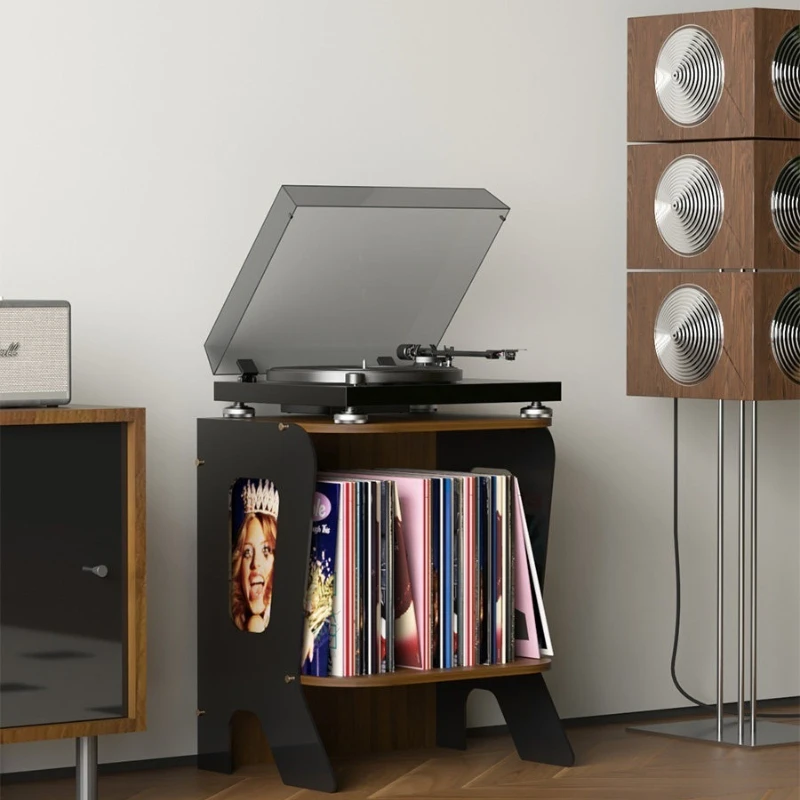 

Record storage CD player Display rack Shelf cabinet Vinyl record player Audio rack Record discs