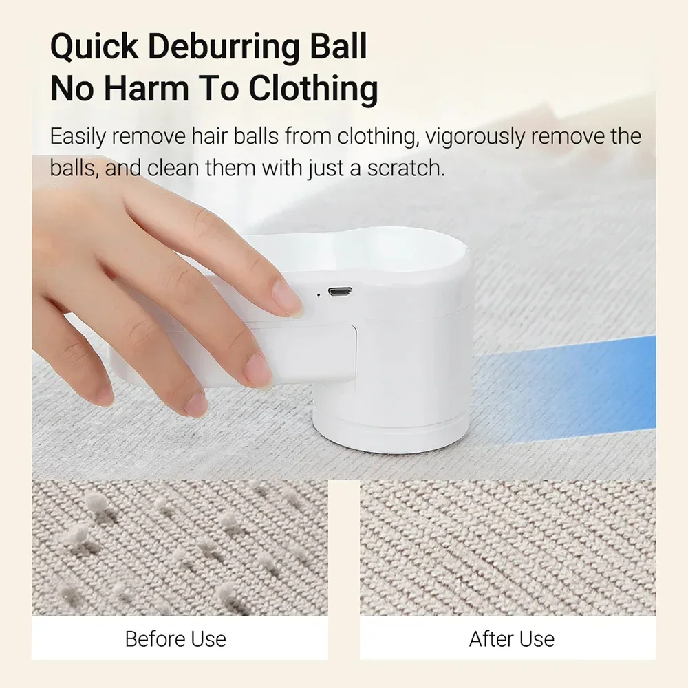 

Rechargable Cloth Fabric Shaver Fluff Pellet Remove Machine USB for Clothes Sweater Portable New Lint Remover