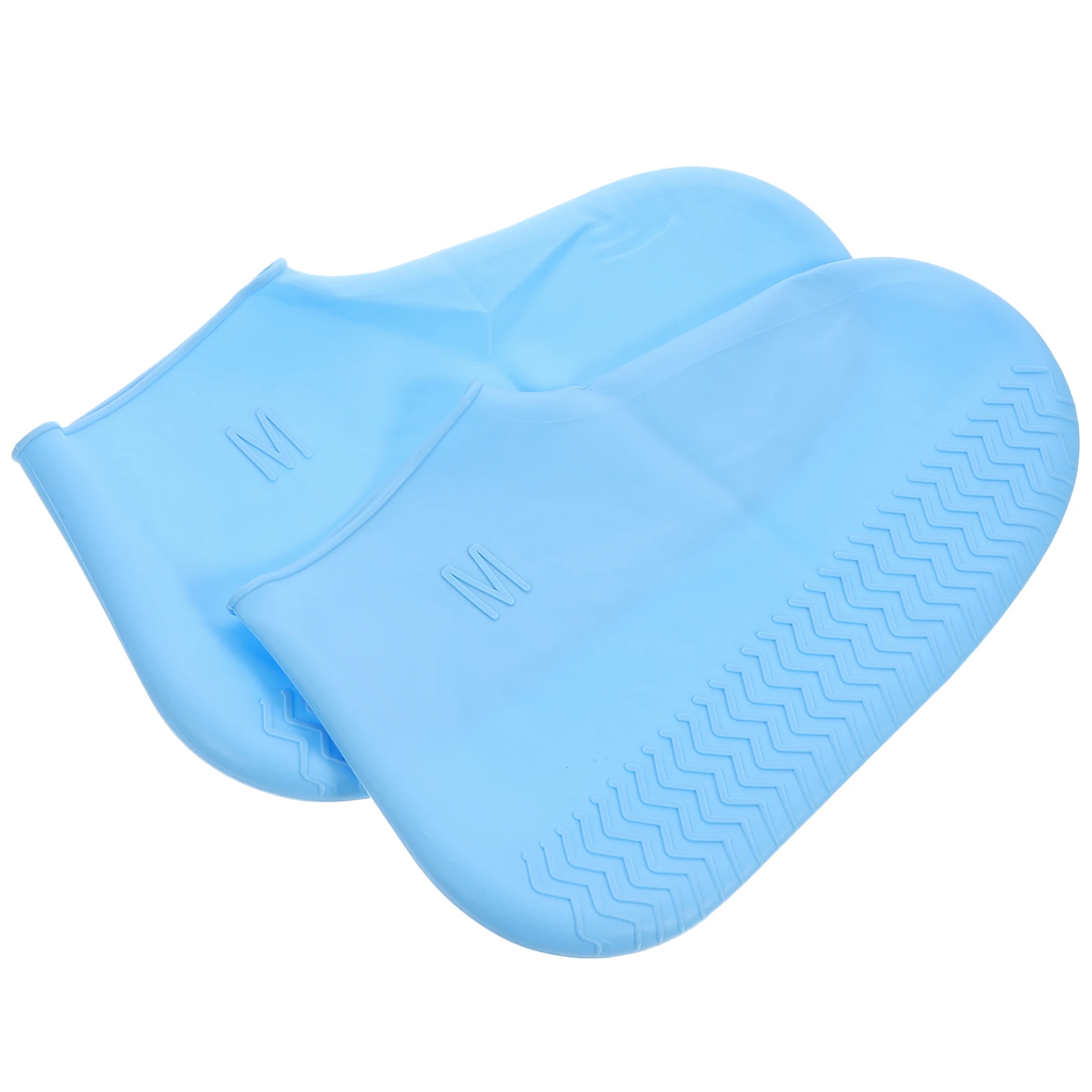 

1Pair Rainproof Silicone Shoes Cover Wear Resistant Anti Slip Unisex Shoe Protector Outdoor Travel Camping Rain Shoe Cover Size