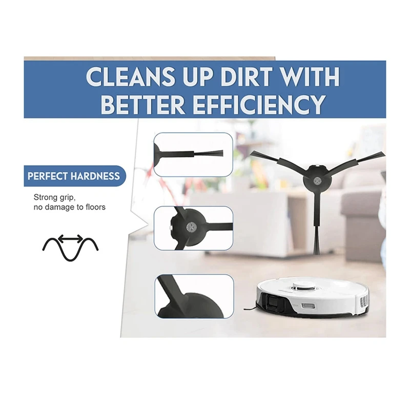 Main Side Brush HEPA Filter Mop Cloth Dust Bags For Roborock S8 Pro Ultra Robot Vacuum Cleaner Accessories