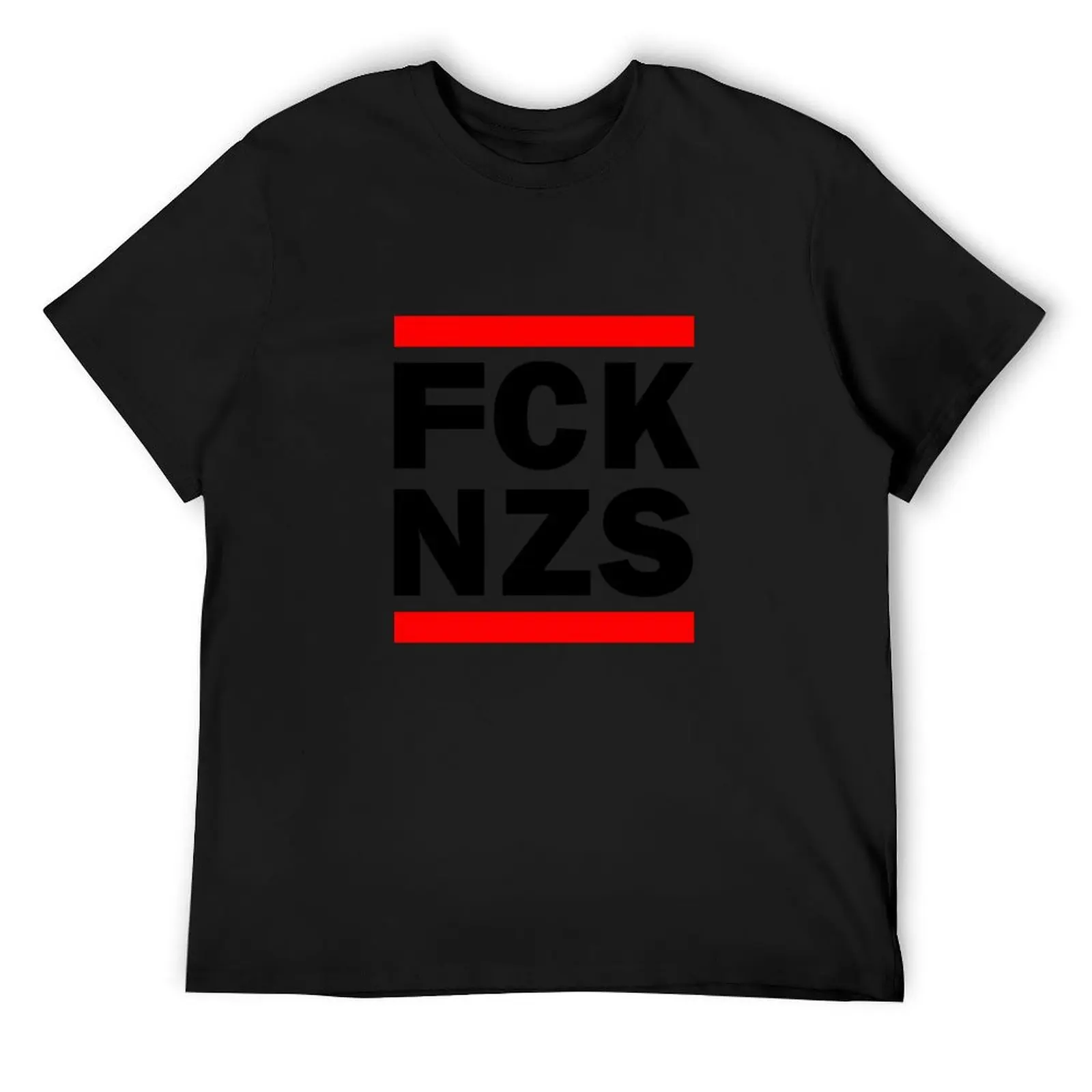 

FCK NZS T-Shirt vintage anime shirt graphic tee shirt oversizeds valentines clothes men clothings