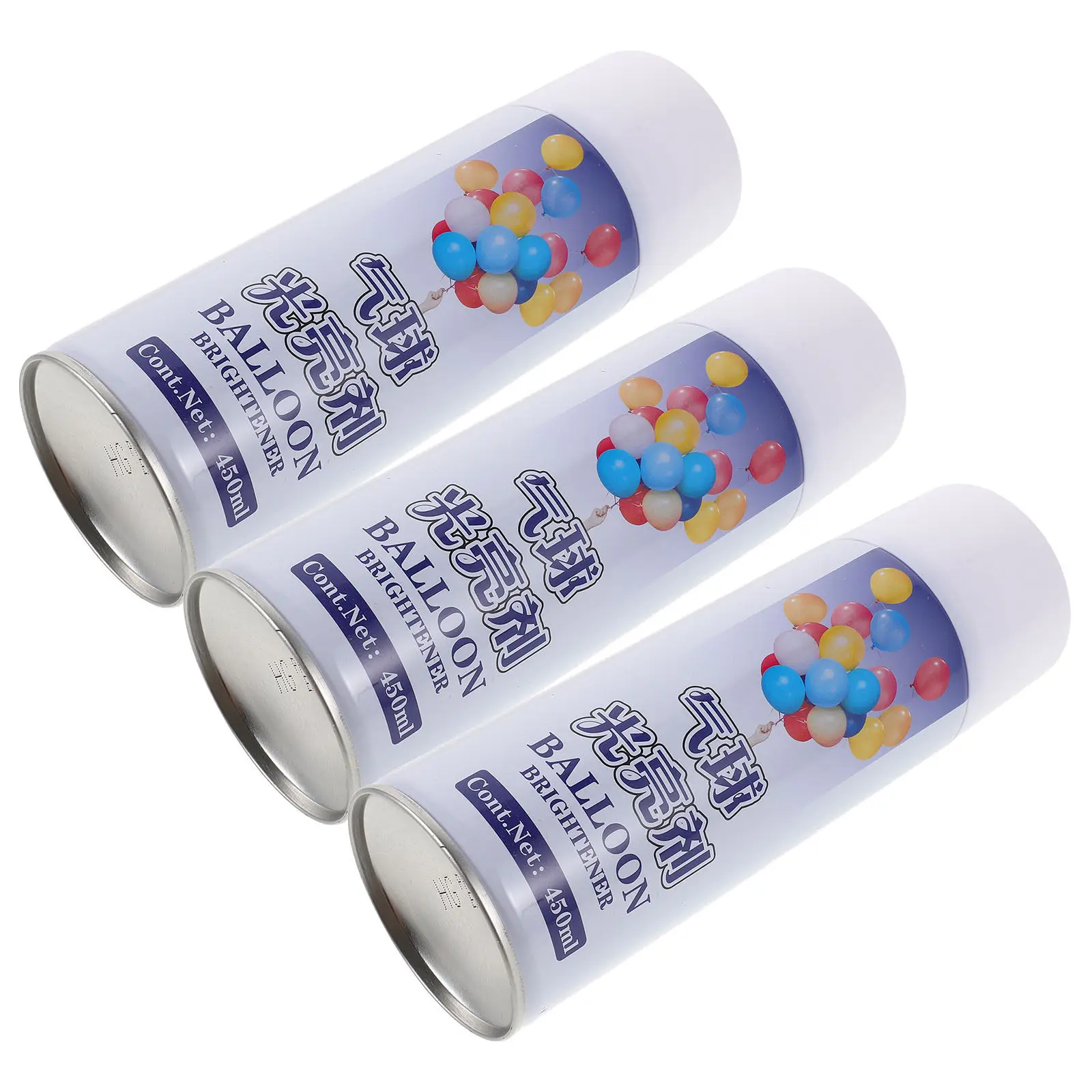 

3Pcs Balloon Gloss Spray Latex Balloons Shine Spray Quick Dry Protective Coating Brightener Party Accessories Indoor Outdoor
