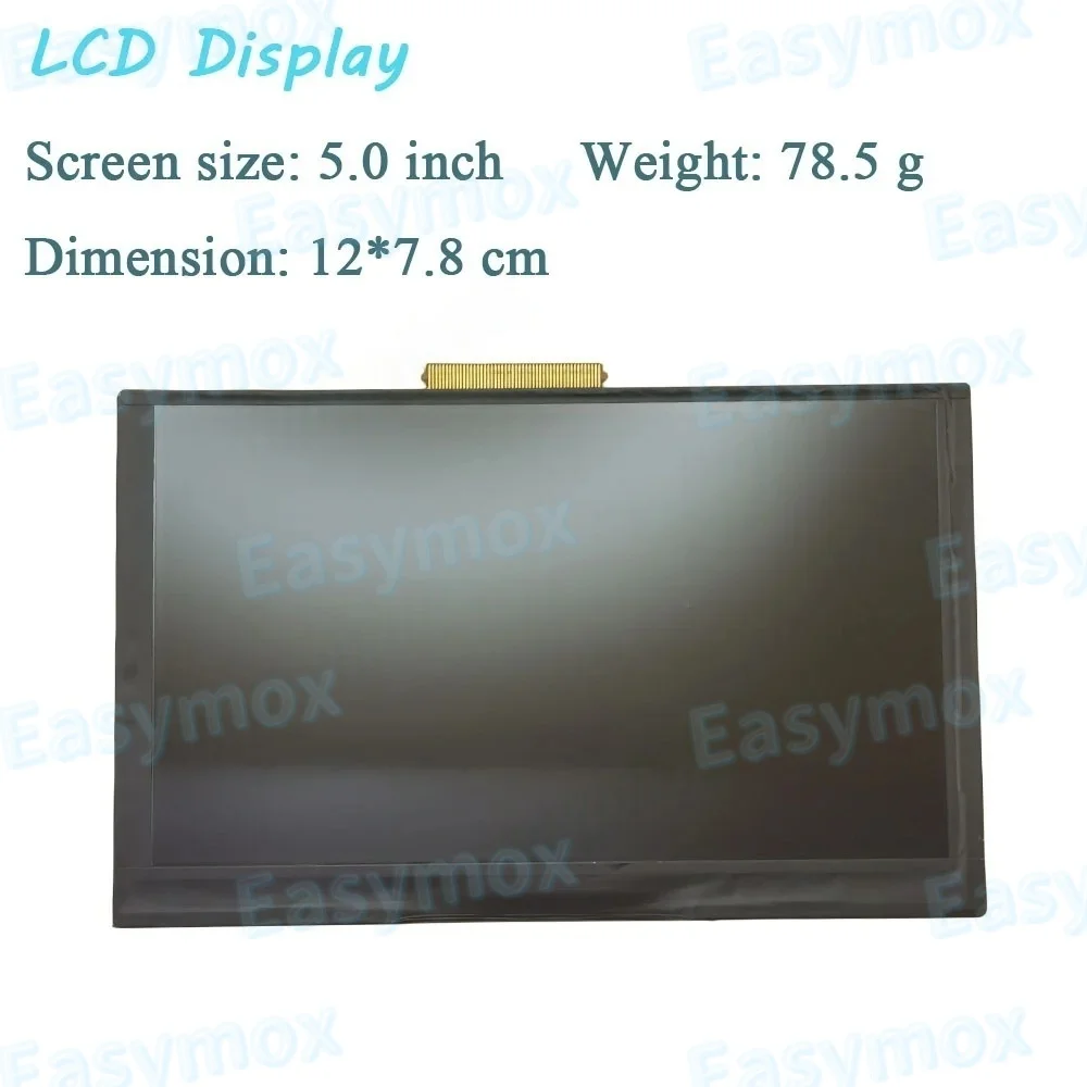 5.0 "นิ้วจอแสดงผล LCD LBL-VLSZT112-01 สําหรับรถ Cluster และแดชบอร์ดซ่อมหน้าจอ Rpelacement