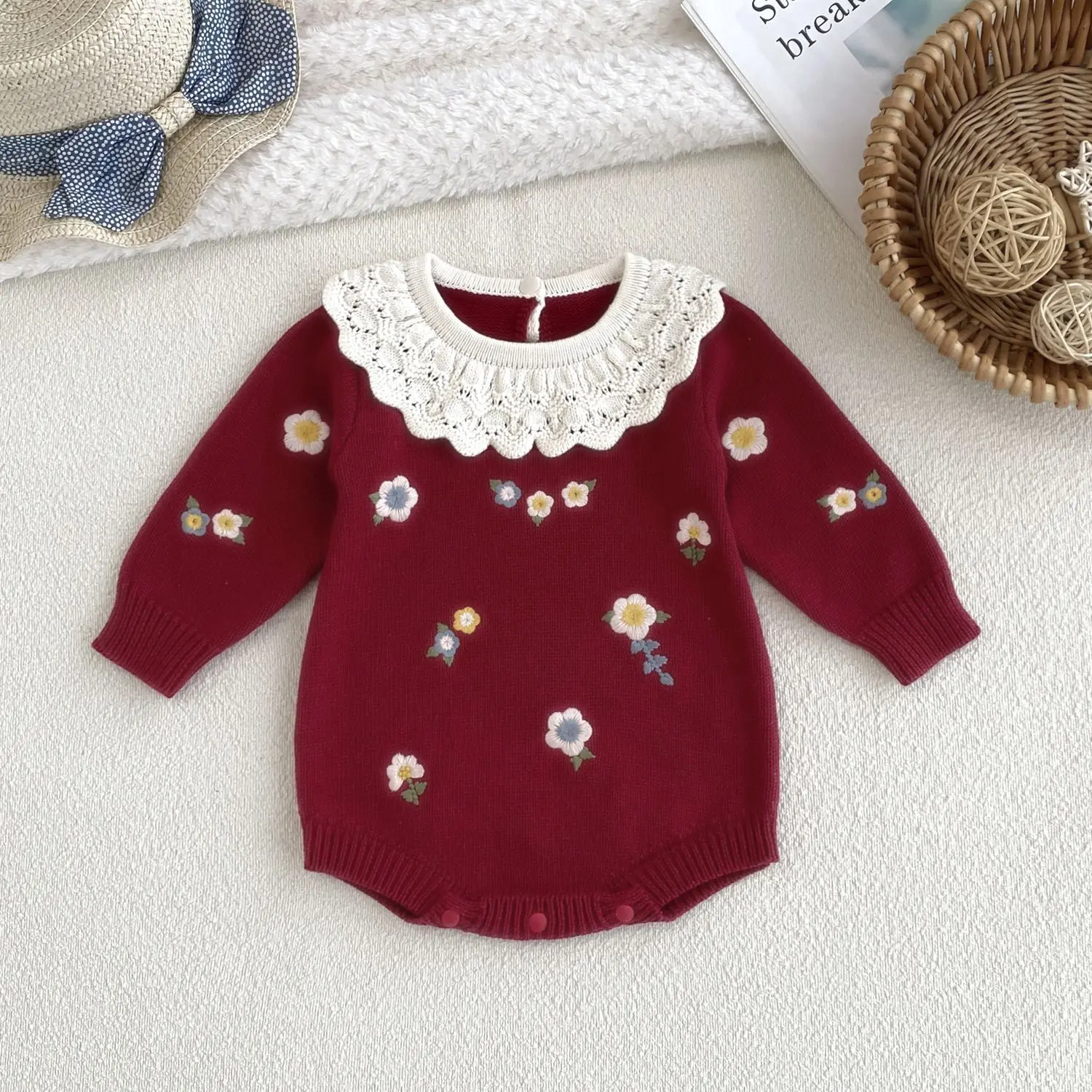 0-24m-100-cotton-flower-newborn-baby-girl-knit-romper-winter-sweater-thick-warm-clothes-long-sleeve-floral-bodysuit