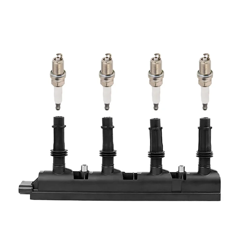 

UF-669 Ignition Coil Pack 1675 Spark Plugs Fits For Chevy Cruze Turbo 2011-2015 Buick Encore, Opel Car Engine Parts