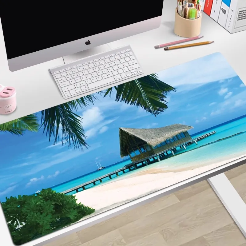 

XL Customizable Beauty Scenery Animal Mouse Pad - Anti-Slip Washable Holiday Gift for Valentine's Day Christmas Anniversary