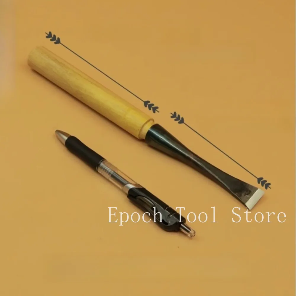 1 conjunto 0.5-3cm tamanho carpintaria escultura faca redonda plana círculo escavar buraco colher faca cinzel mão facas de escultura em madeira ferramentas de carpinteiro