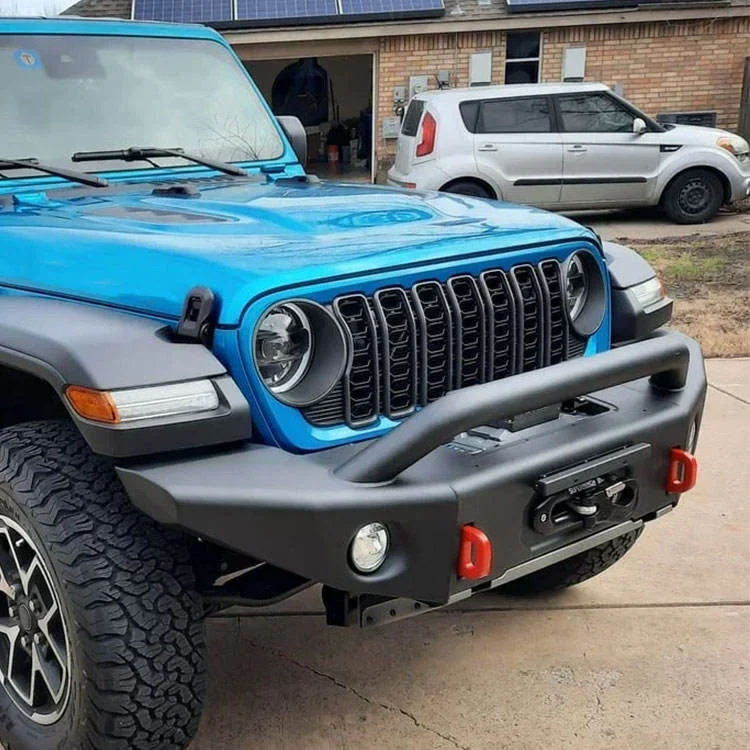 Front Bumper with Skid Plate for Wrangler Wrangler JL & Gladiator JT