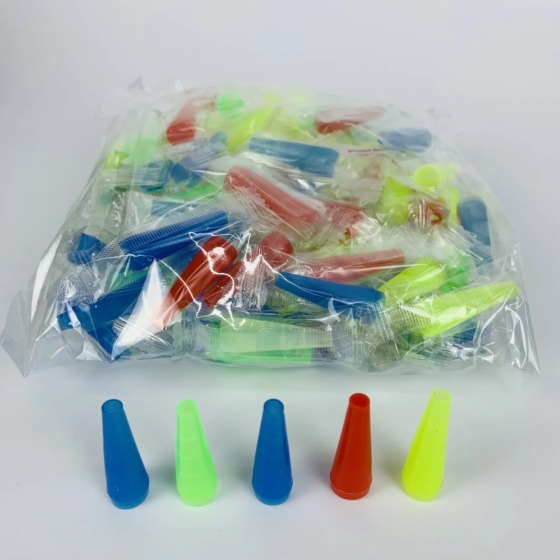 100pcs Colorful Mouth Tips Accessories Disposable Mouthpieces For Shisha Hookah Water Pipe Sheesha Chicha Narguile Hose pipe