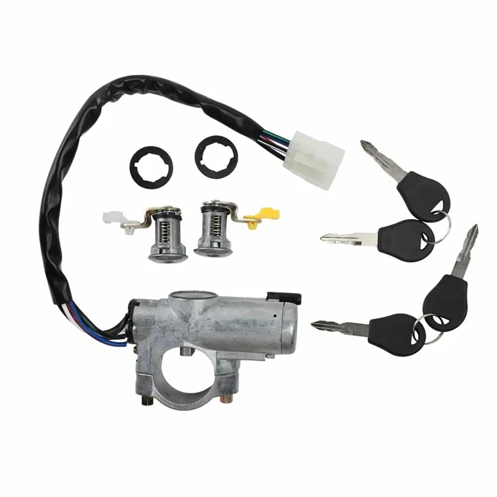 

Door Lock Cylinder Kit Featuring Ignition Switch Cylinder for Nissan D21 1987 to 1994 Pathfinder 1987 to 1995 Applications