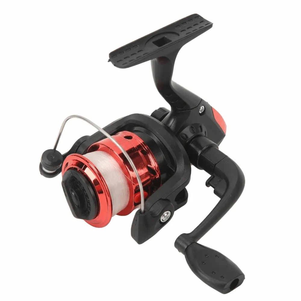 5.2:1 Gear Ratio Spincasting Fishing Reel Pre-spooled Line Left/Right Interchangeable Handle Closed-face Fishing Reel