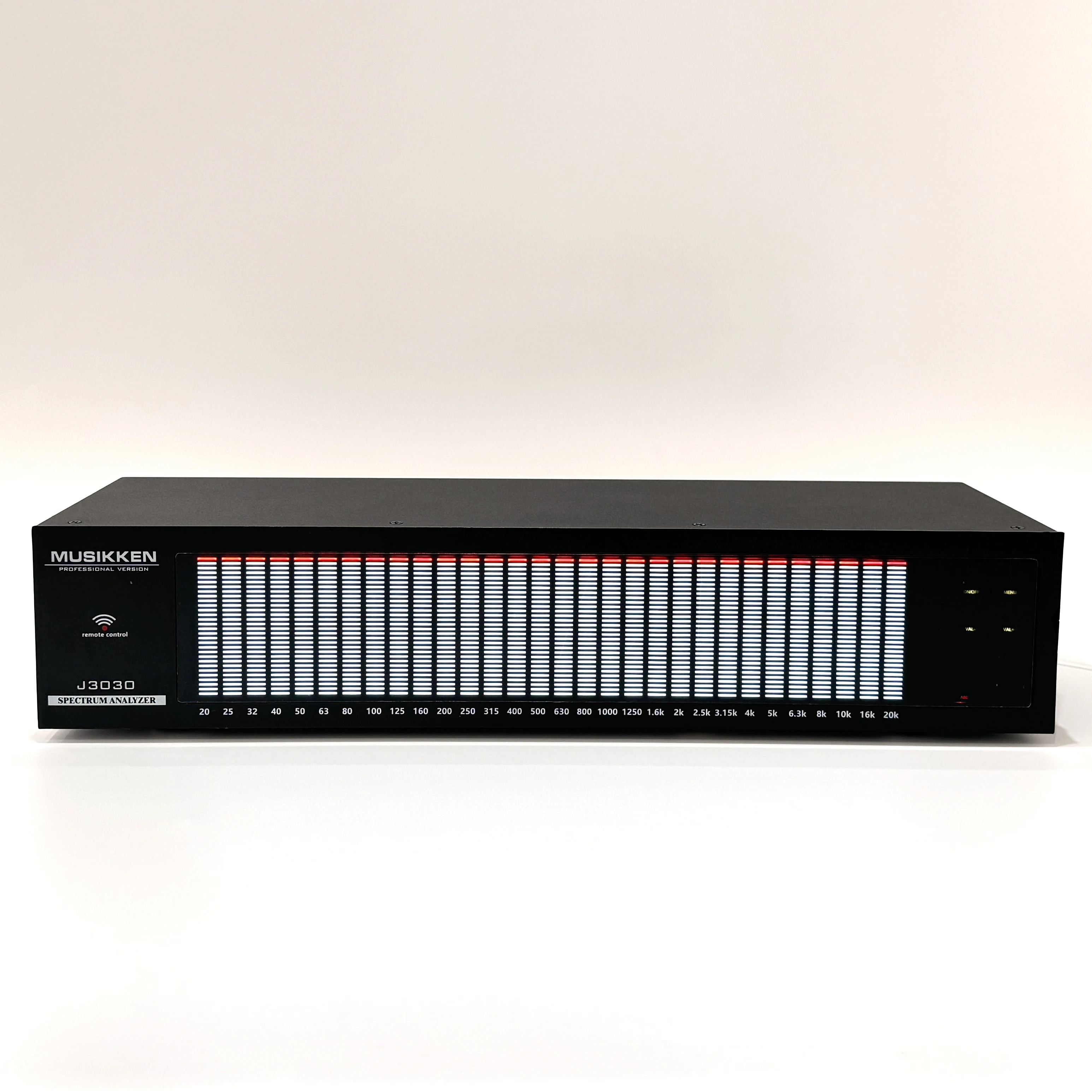 Nieuwe Muziekspectrumanalyse Display 2u Digitaal Spectrum Analyzer Geleid Niveau Atmosfeer Licht Grafisch Display Rca Xlr