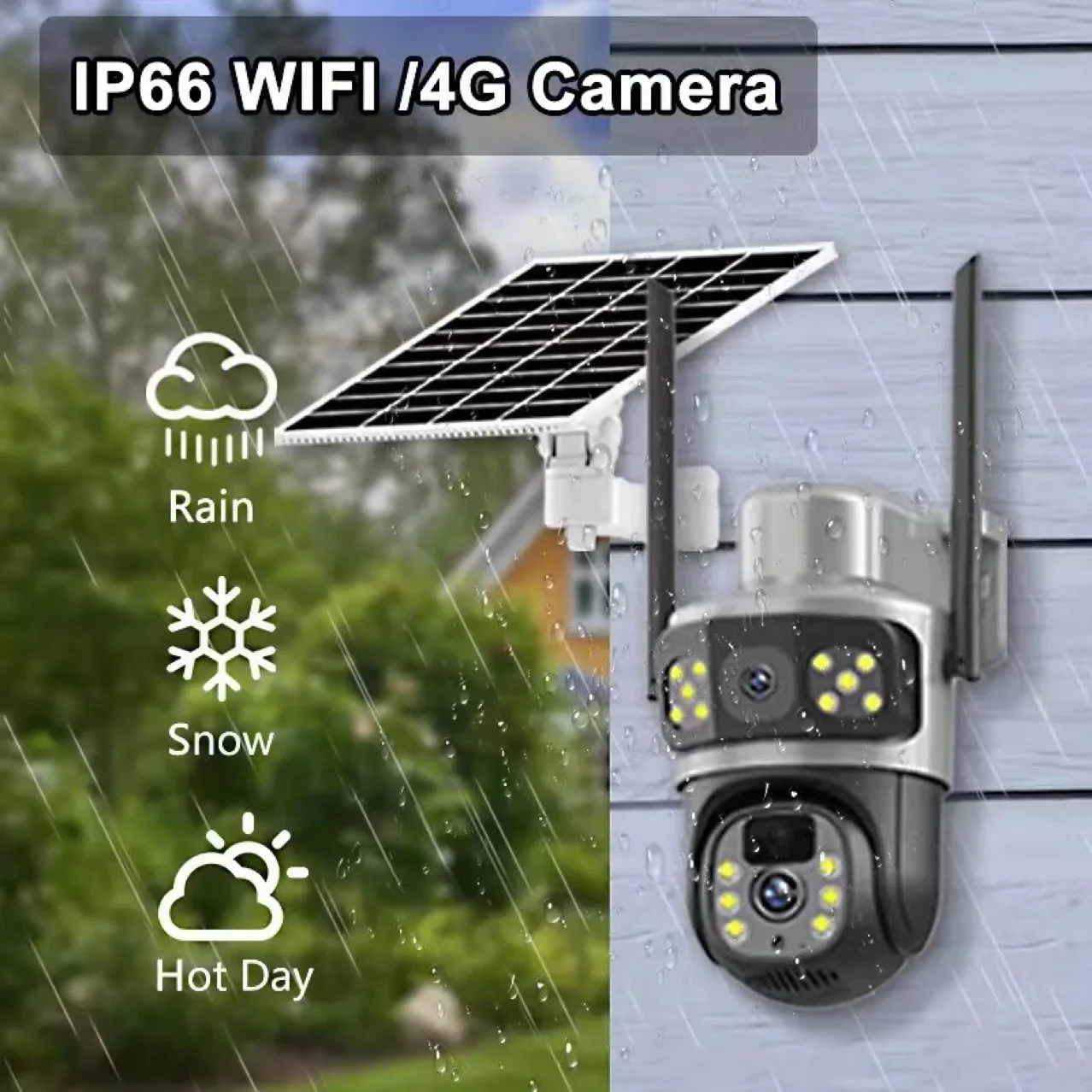 

4G солнечная камера монитор открытый 360 градусов без тупиков пульт дистанционного управления мобильным телефоном без сети ночного видения