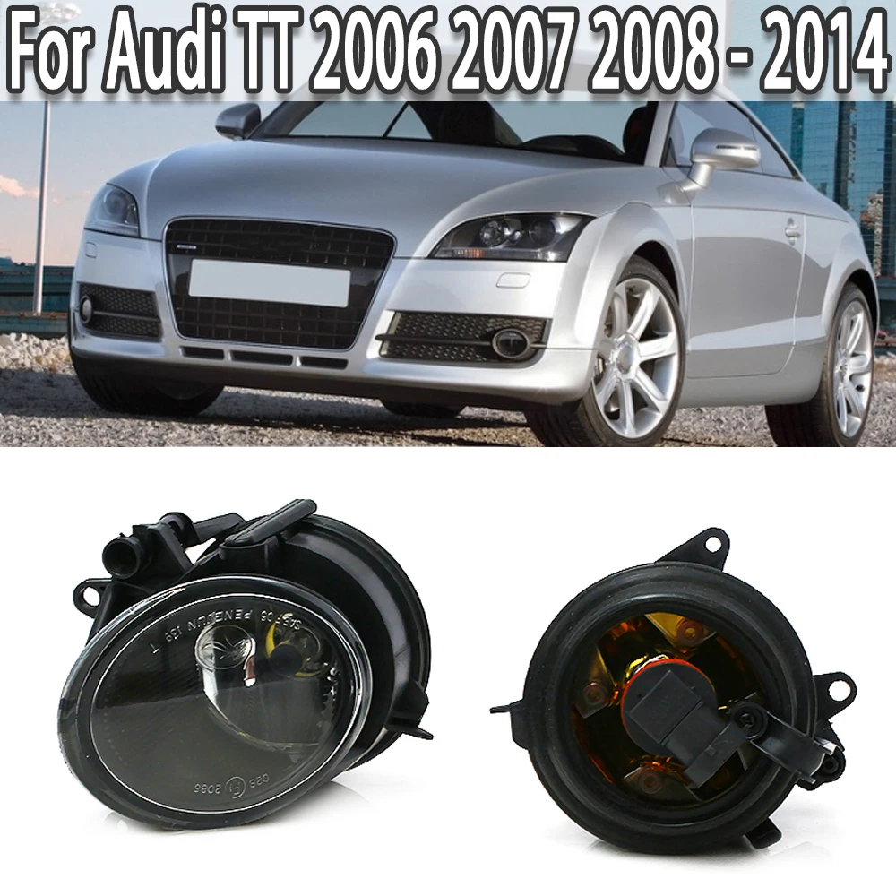 8J0941699 8J0941700 Car Front Bumper Fog Lamp Driving Light Car Accessories For Audi TT 2006 - 2014