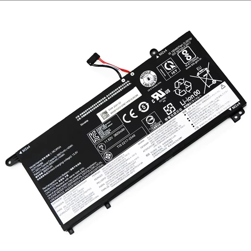 Laptop Battery L19C3PDA L19M3PDA L19D3PDA L19L3PDA For Thinkbook 14 15 G2 Itl Are, G3 Acl Itl  5B10Z21202 SB10Z21208 5B10Z21198