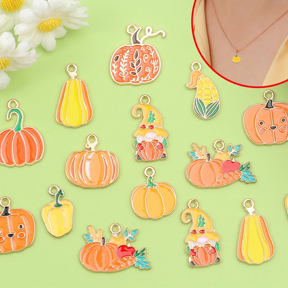 

4/11/16pcs Multi-color Enamel Craft Pendant, Used for DIYnecklaces, Earrings,women's Jewelry Decoration Accessories