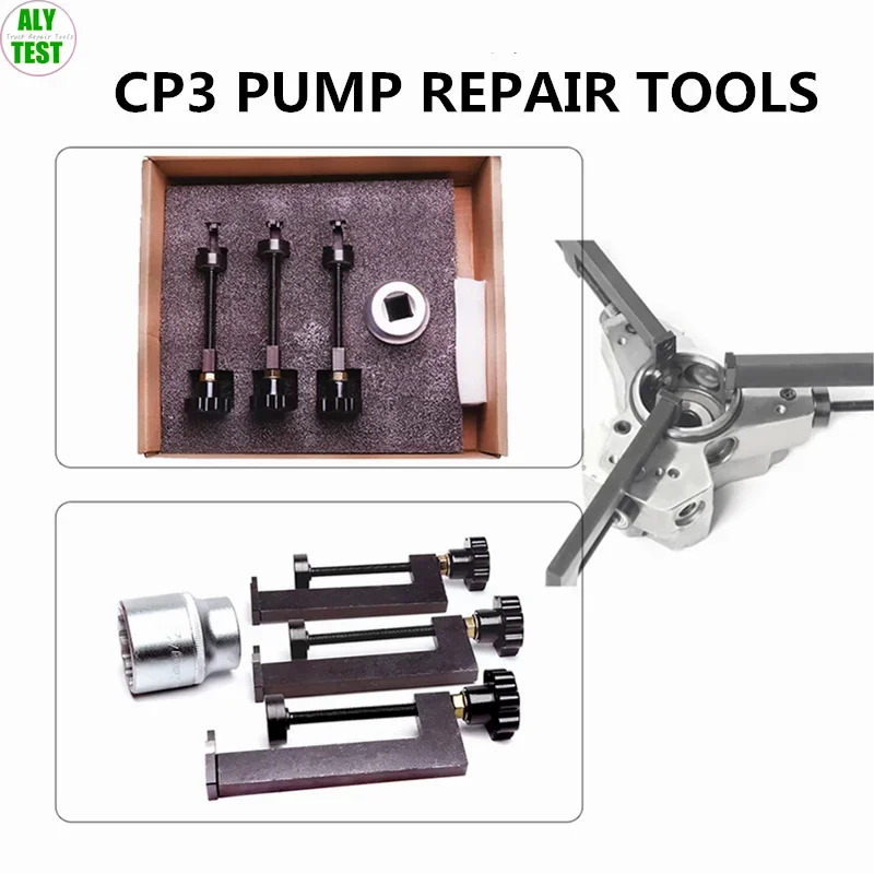 

CRIN CP3 Pump Plunger Remove Disassemble Repair Tools for BOSCH Video Guide