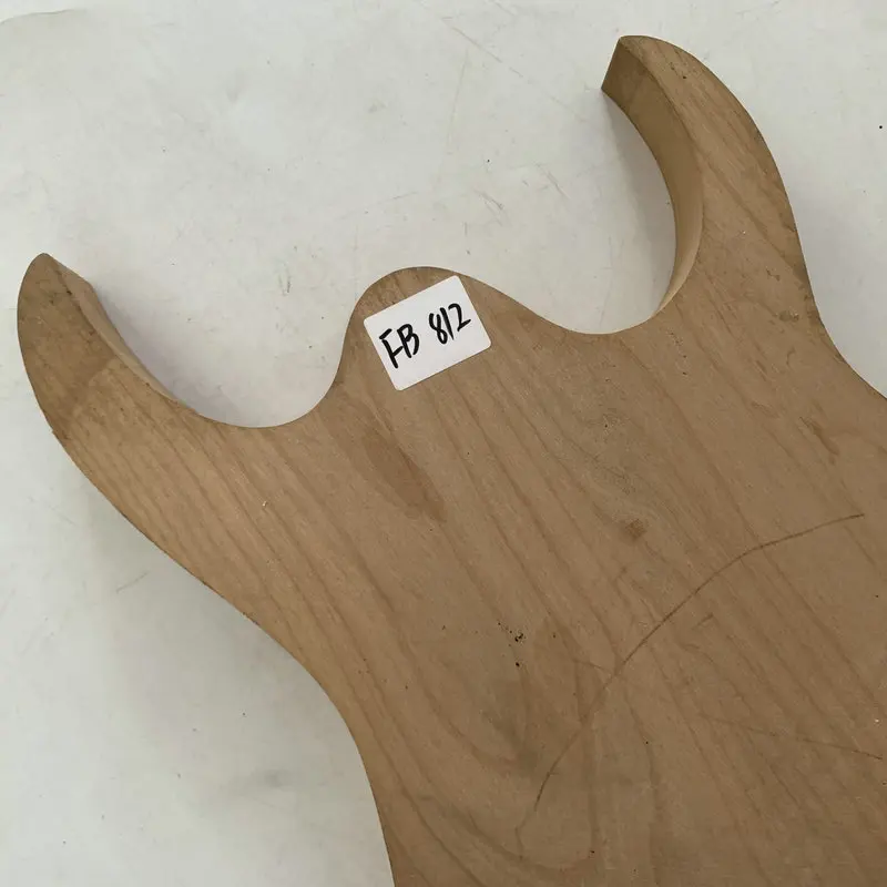 FB812 Uncut Raw Materials  Electric Guitar Body Unfinished in Solid Alder for Bass DIY Part  Custom Order Unfinished