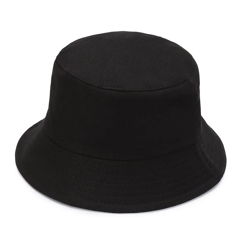 2023 New Unisex Cotton Ladies Bucket Hat Women Sunscreen Panama Hat Sunbonnet Outdoor Fisherman Cap Beach Cap Bucket Hat Men